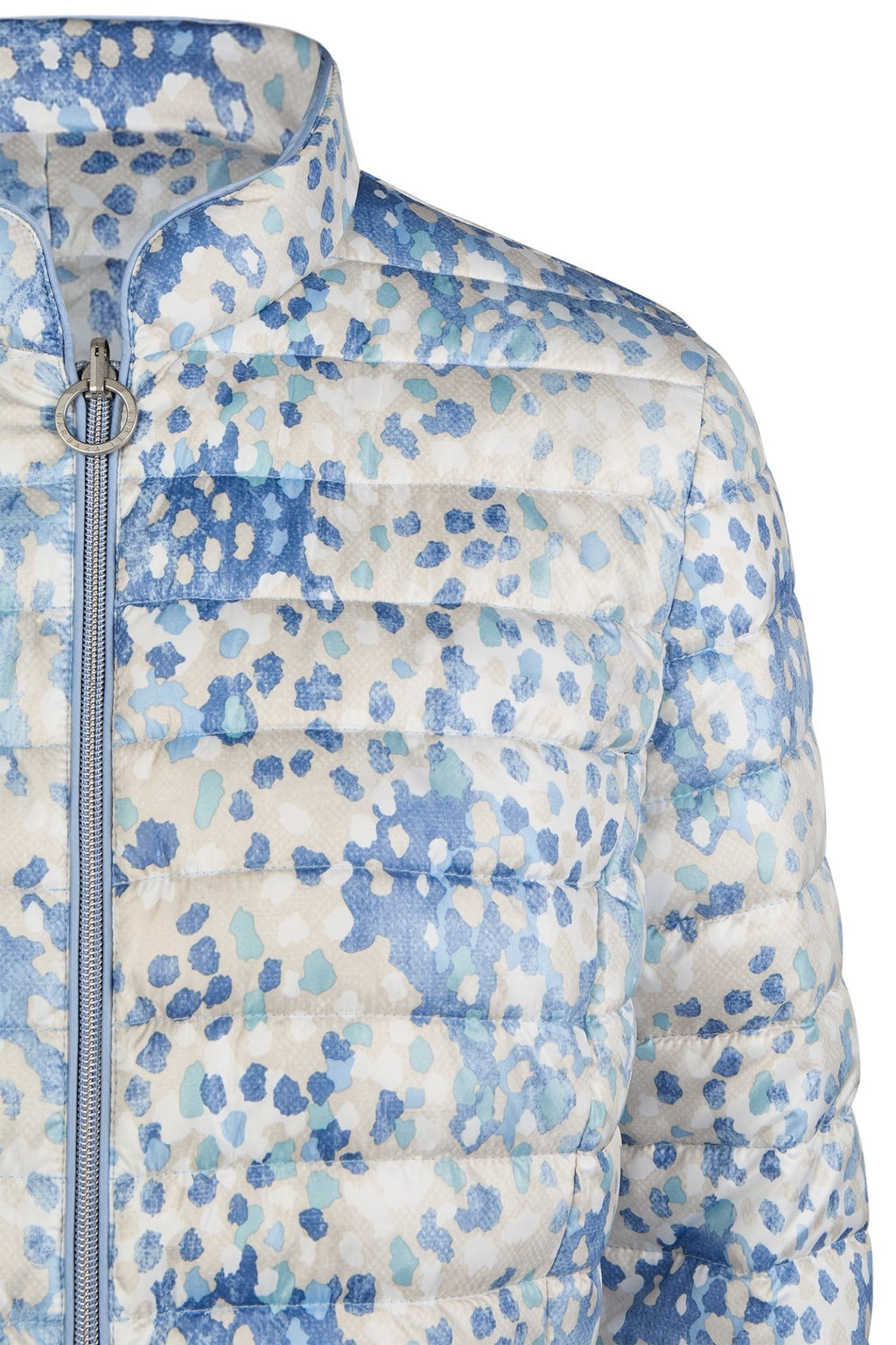 Barbara Lebek 70670052 Reversible Blue Print Jacket - Dotique
