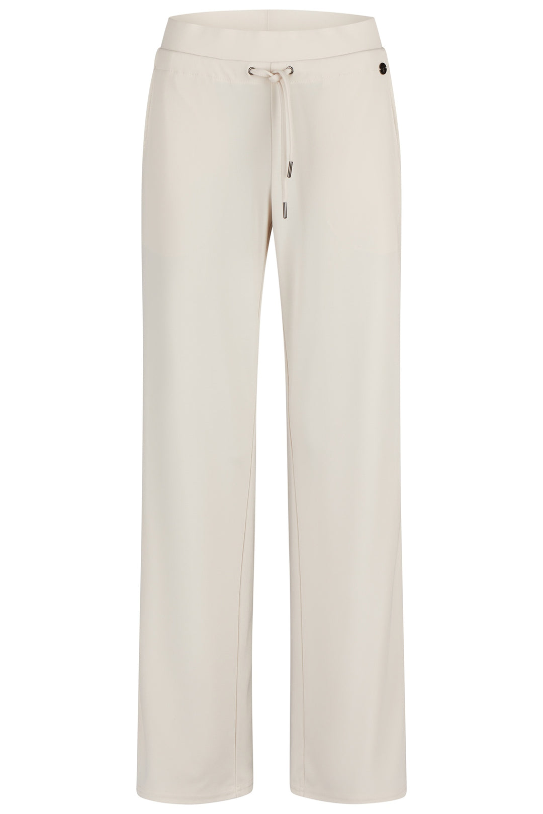 Barbara Lebek 85790052 Cream Drawstring Waist Pull-On Trousers - Dotique