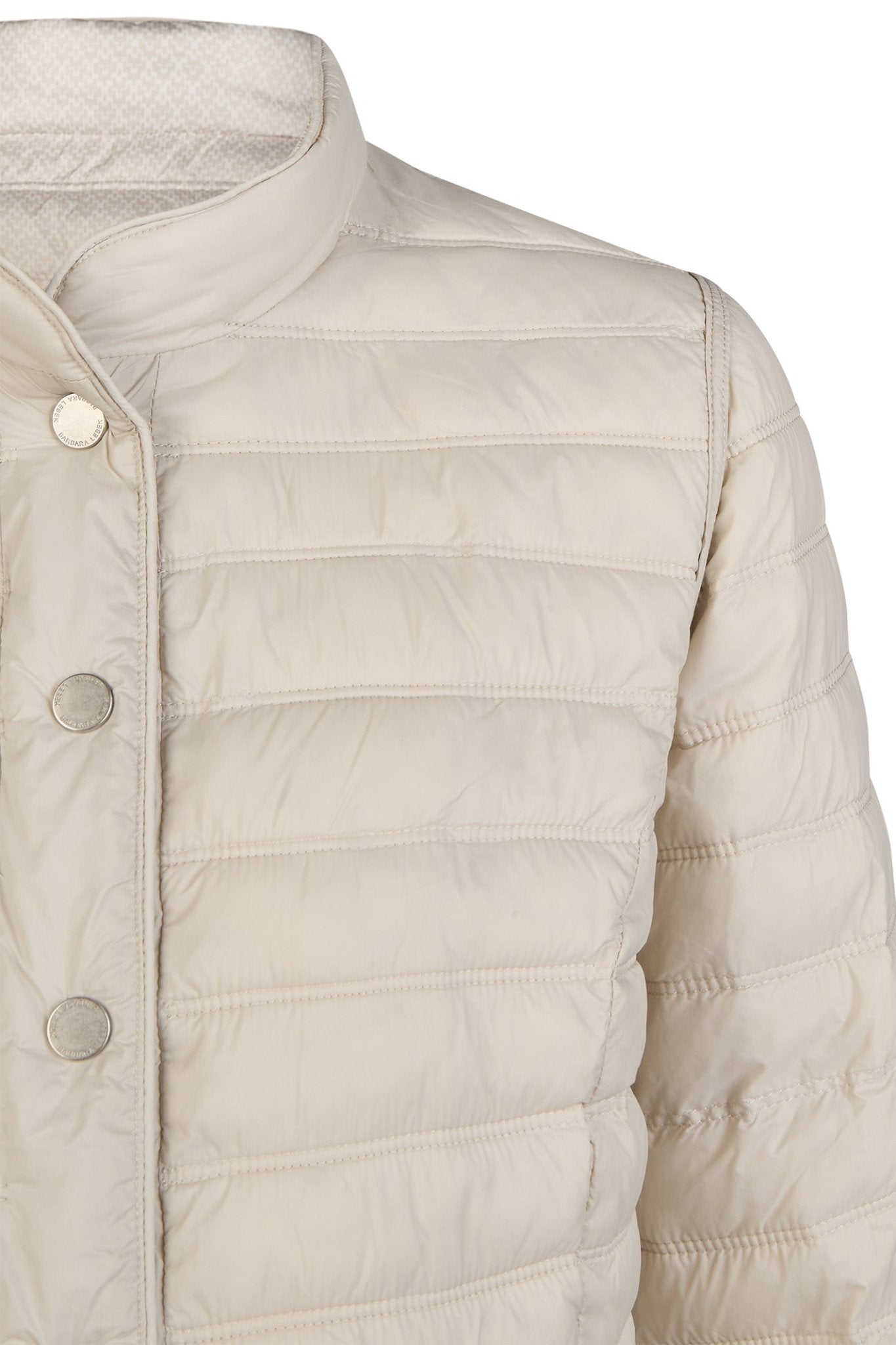 Barbara Lebek Reversible Quilted Jacket Sand 7070052 - Dotique