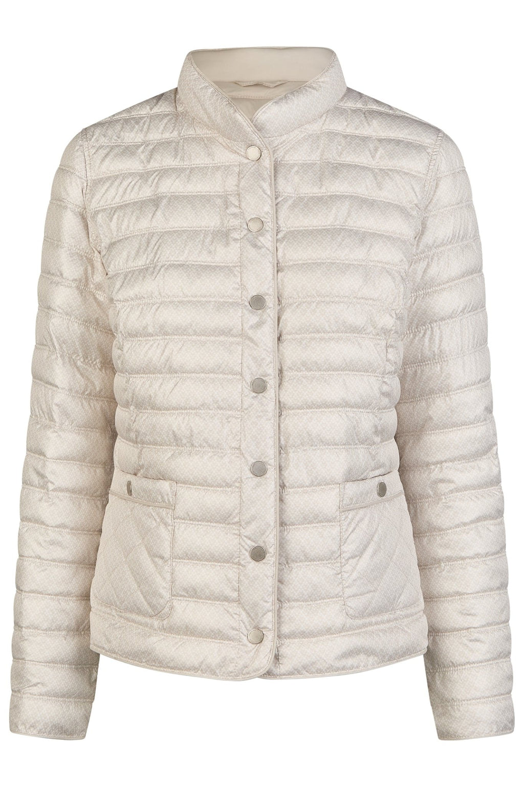 Barbara Lebek Reversible Quilted Jacket Sand 7070052 - Dotique