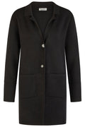 Barbara Lebek Two Button Coat Black 26850042 - Dotique - Barbara Lebek