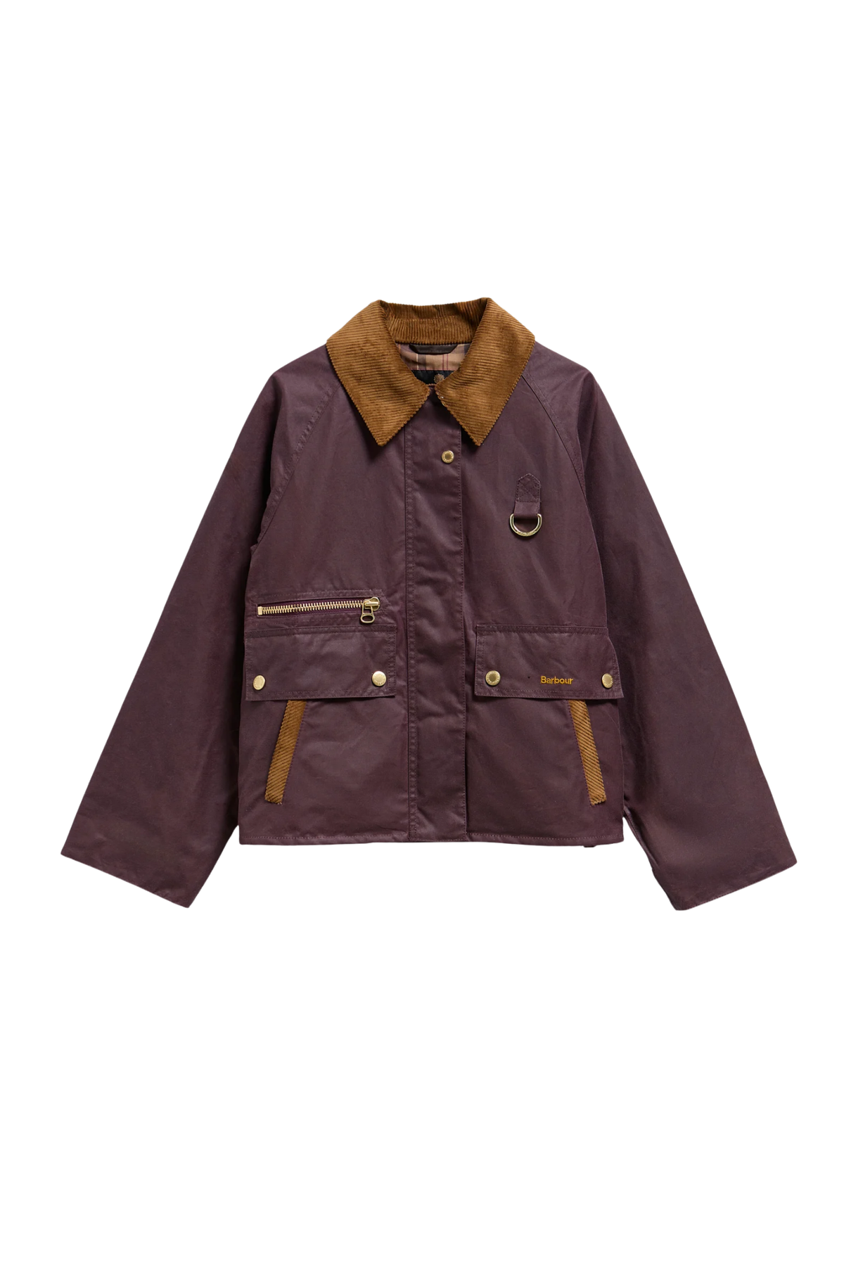 Barbour Cottingham Wax Jacket -Bordeau burgundy wax jacket by Barbour. Shop Barbour at Dotique