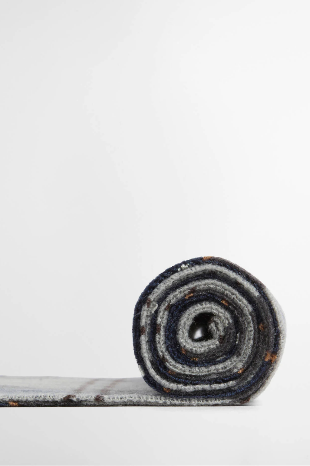 Barbour Galingale Scarf Grey USC0300 rolled grey scarf Shop Barbour at Dotique
