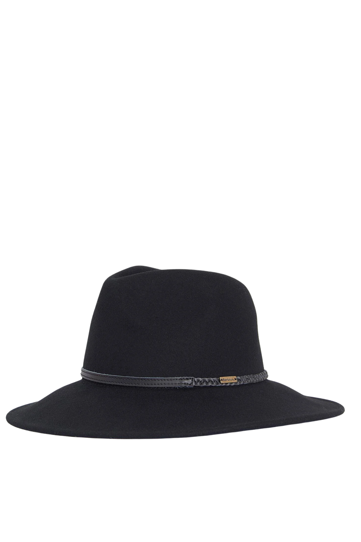 Barbour Black Tack Fedora Hat in black by Barbour. Shop Barbour at Dotique.