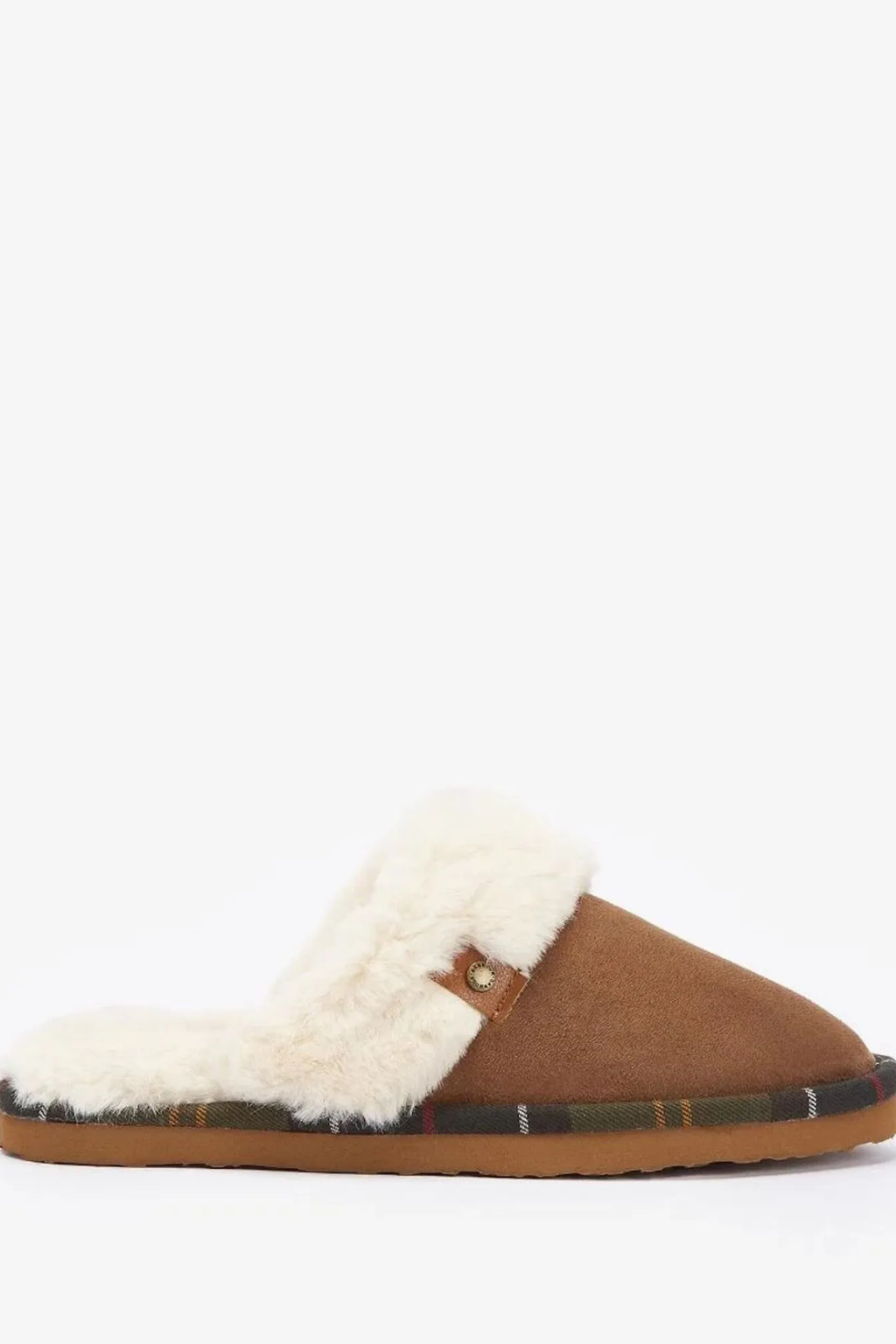 Barbour Claudia Mule Slipper Camel LSL0033