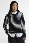 Barbour Emmy Knitted Jumper LKN1829 Darky Navy Stripe
