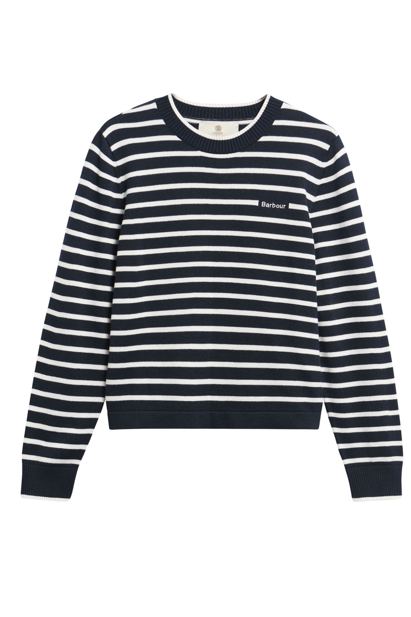 Barbour Emmy Knitted Jumper LKN1829 Darky Navy Stripe