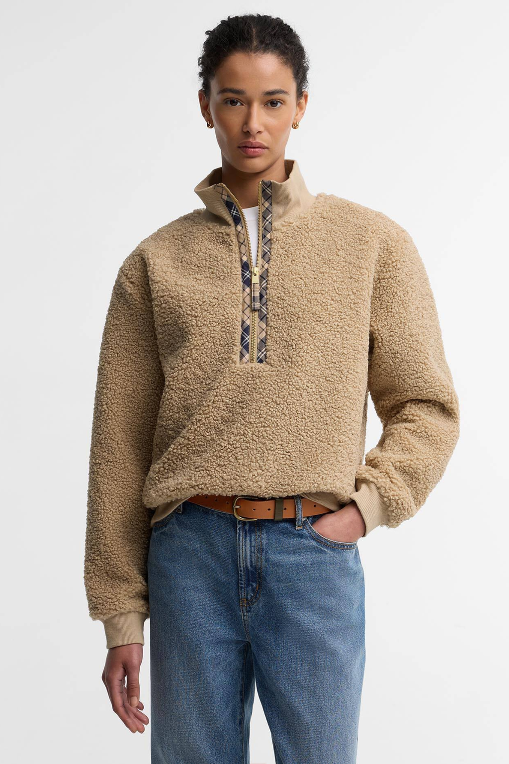 Barbour Fawne Fleece Warm Trench LFL0086