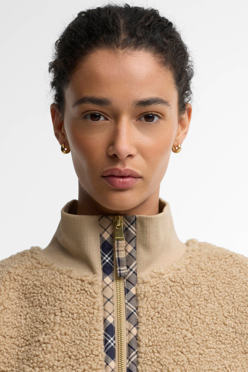 Barbour Fawne Fleece Warm Trench LFL0086