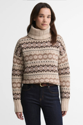 Barbour Helen Knitted Jumper Birch Multi LKN1560