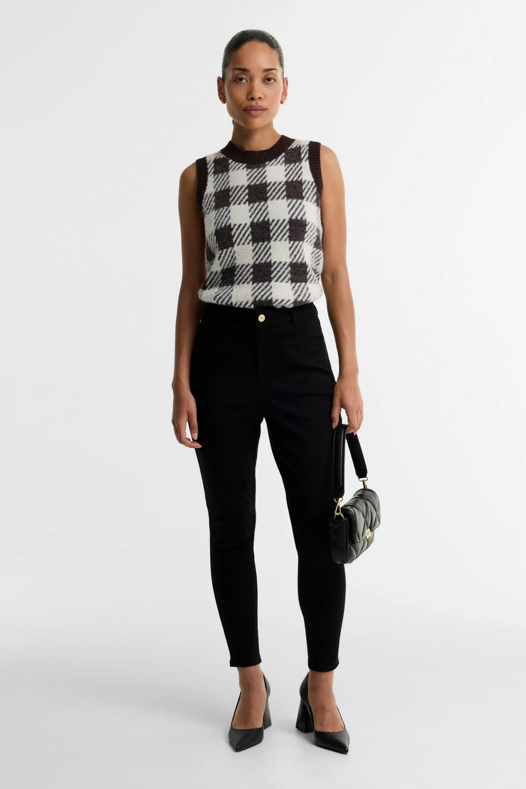 Barbour International Gabriette Skinny Jean Black LTR0447