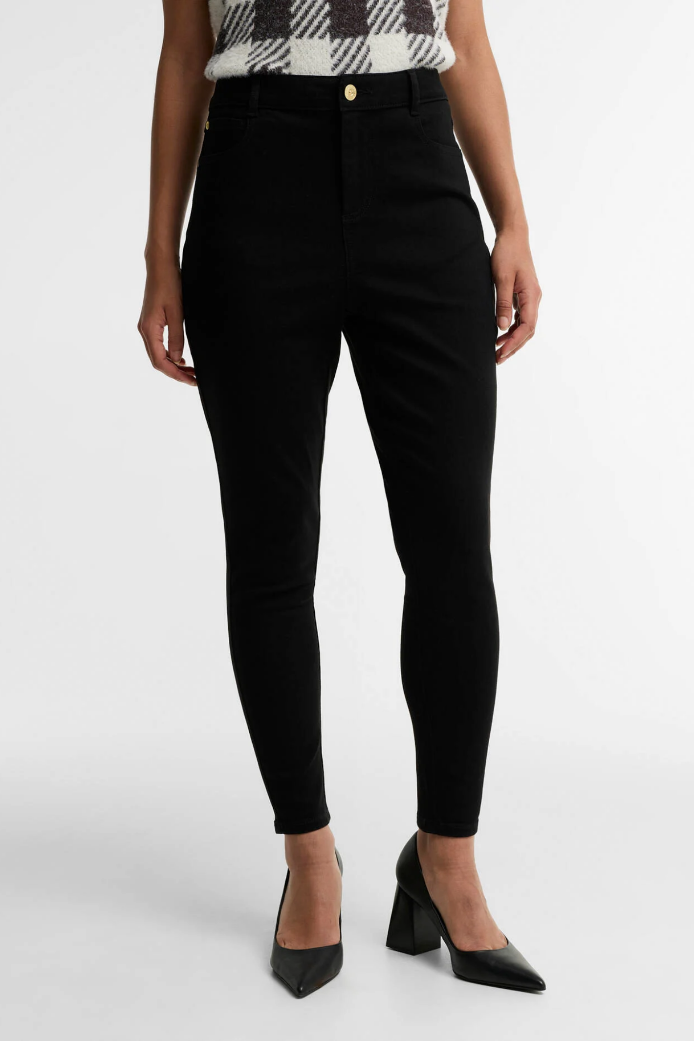 Barbour International Gabriette Skinny Jean Black LTR0447