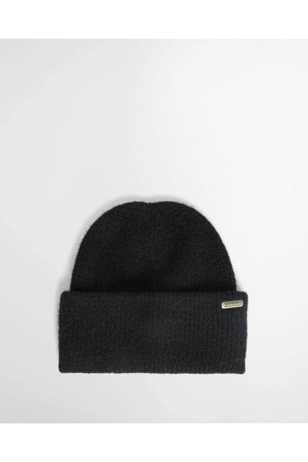 Barbour International Kemora Beanie & Scarf Gift Set Black/Moonbeam LGS0104