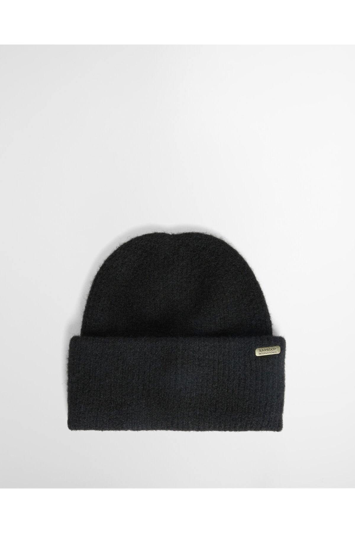 Barbour International Kemora Beanie & Scarf Gift Set Black/Moonbeam LGS0104
