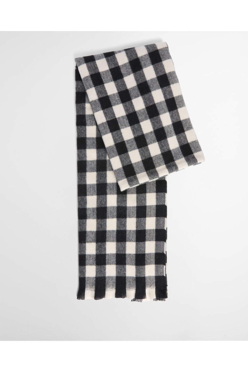Barbour International Kemora Beanie & Scarf Gift Set Black/Moonbeam LGS0104