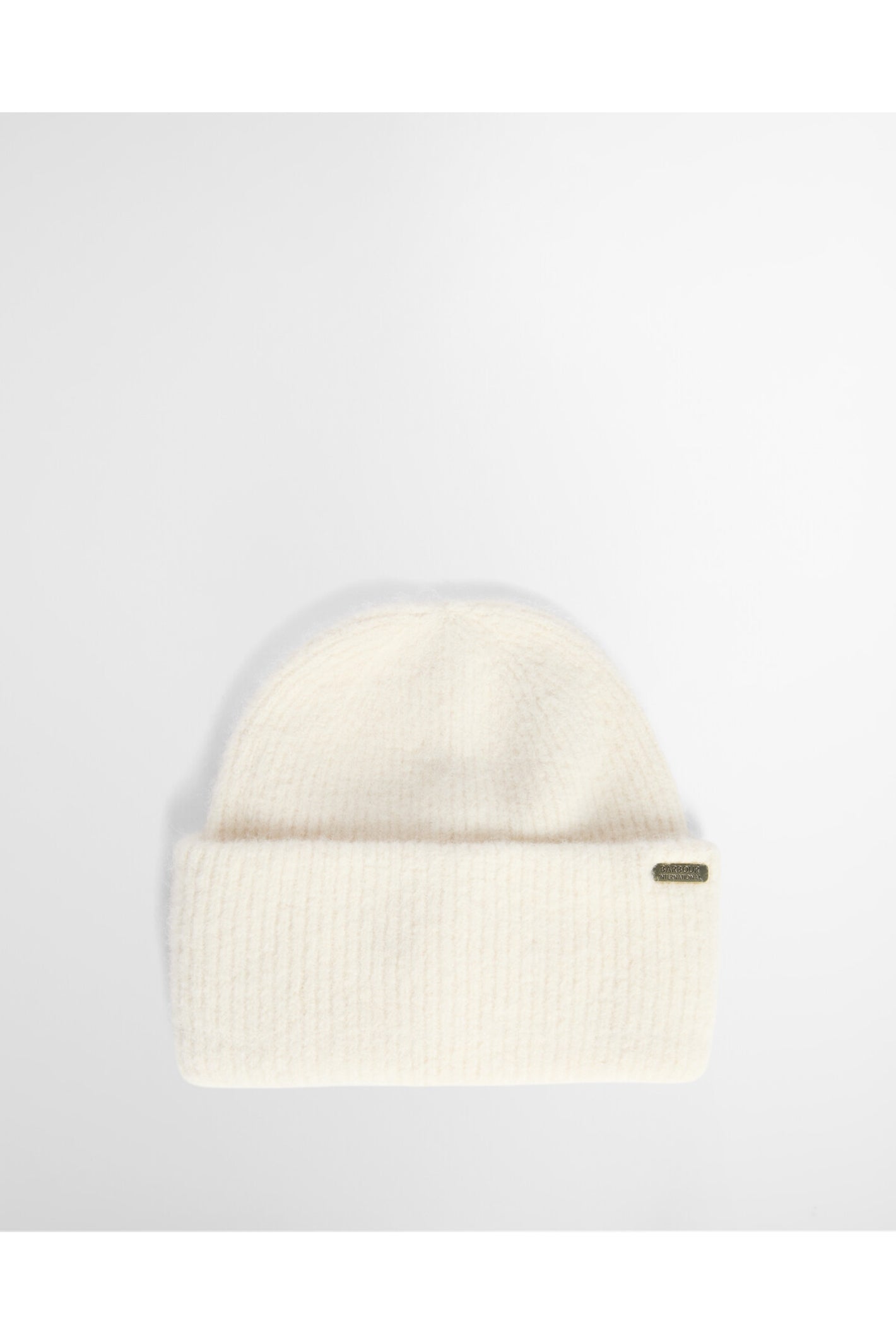 Barbour International Kemora Beanie & Scarf Gift Set Moonbeam/Truffle LGS0104