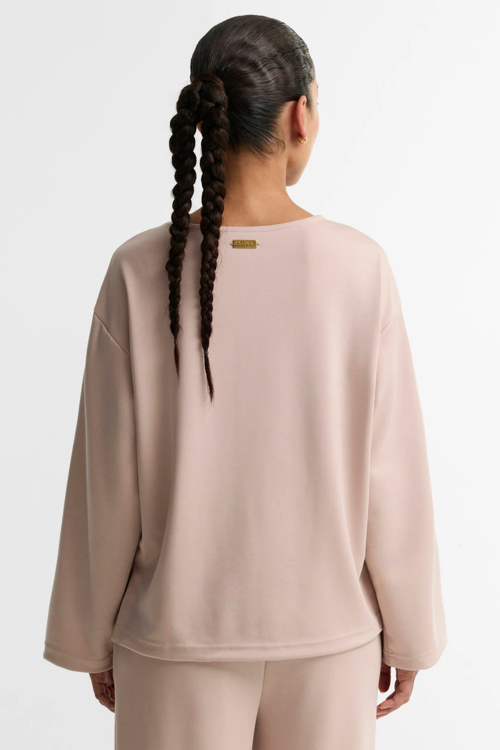 Barbour International Kenna Sweatshirt Nutmeg LOL0702