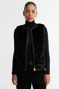 Barbour International Oulton Faux Fur Liner Black LLI0028
