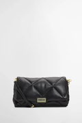 Barbour International Soft Quilt Crossbody Black Bag LBA0580