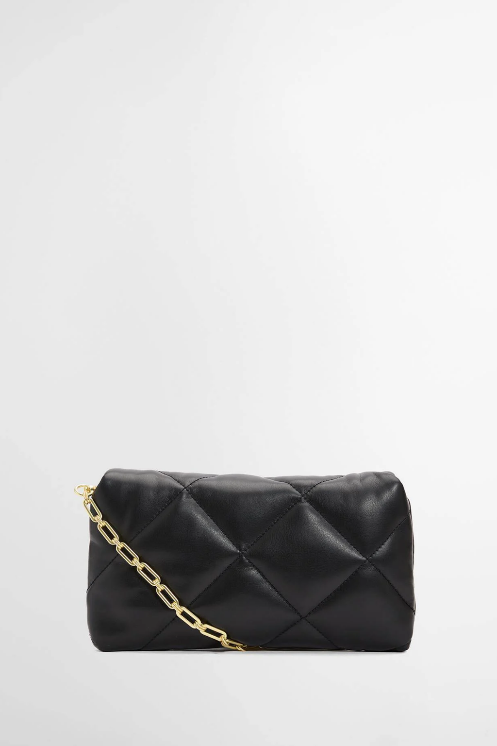 Barbour International Soft Quilt Crossbody Black Bag LBA0580