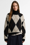 Barbour Marlow Argyle Wool Jumper Multi LKN1833MI11