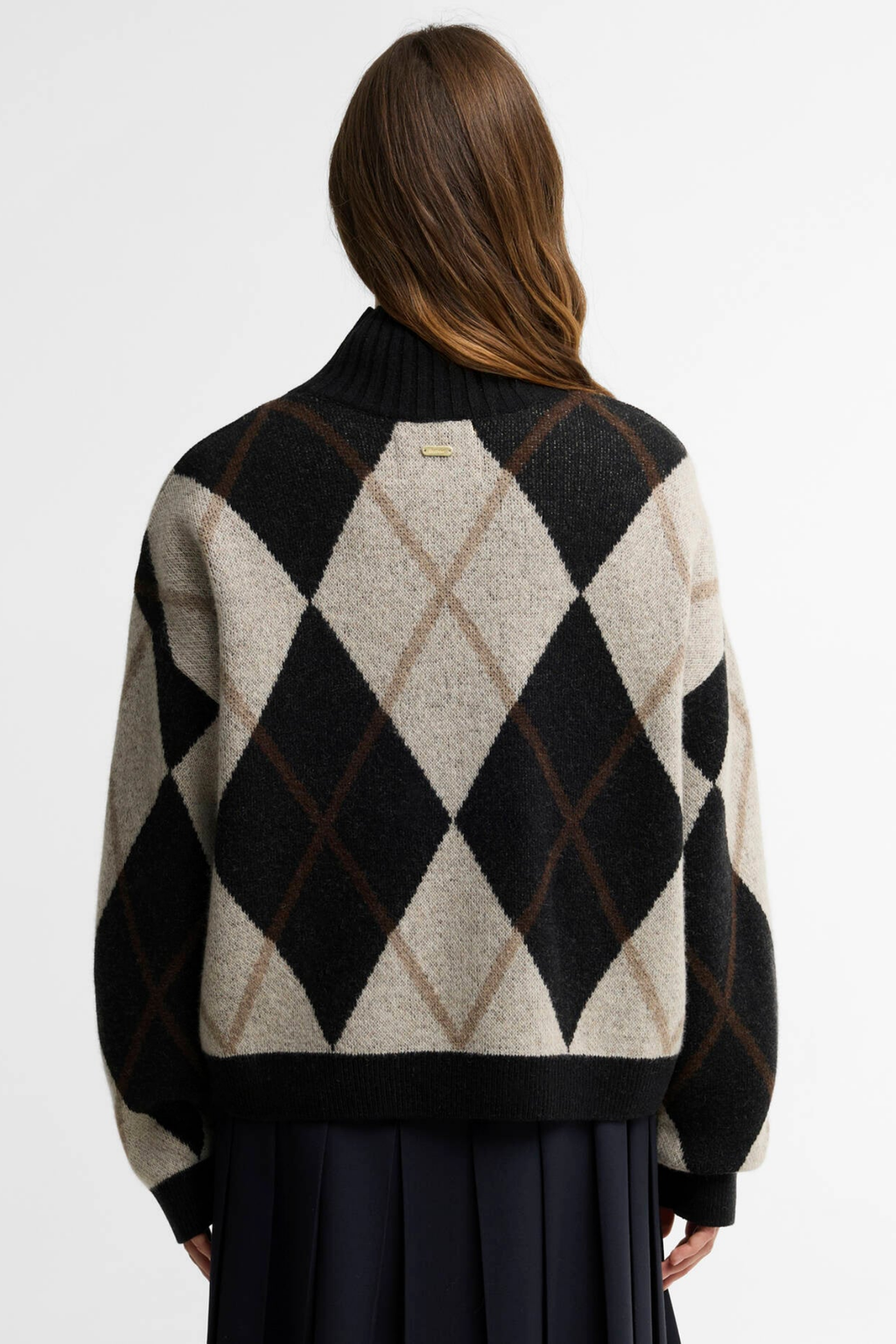 Barbour Marlow Argyle Wool Jumper Multi LKN1833MI11