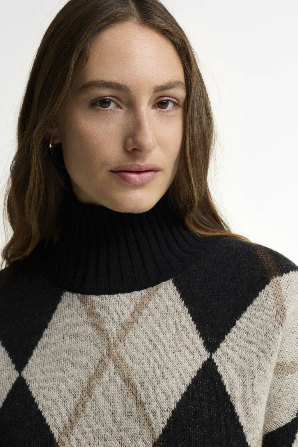 Barbour Marlow Argyle Wool Jumper Multi LKN1833MI11