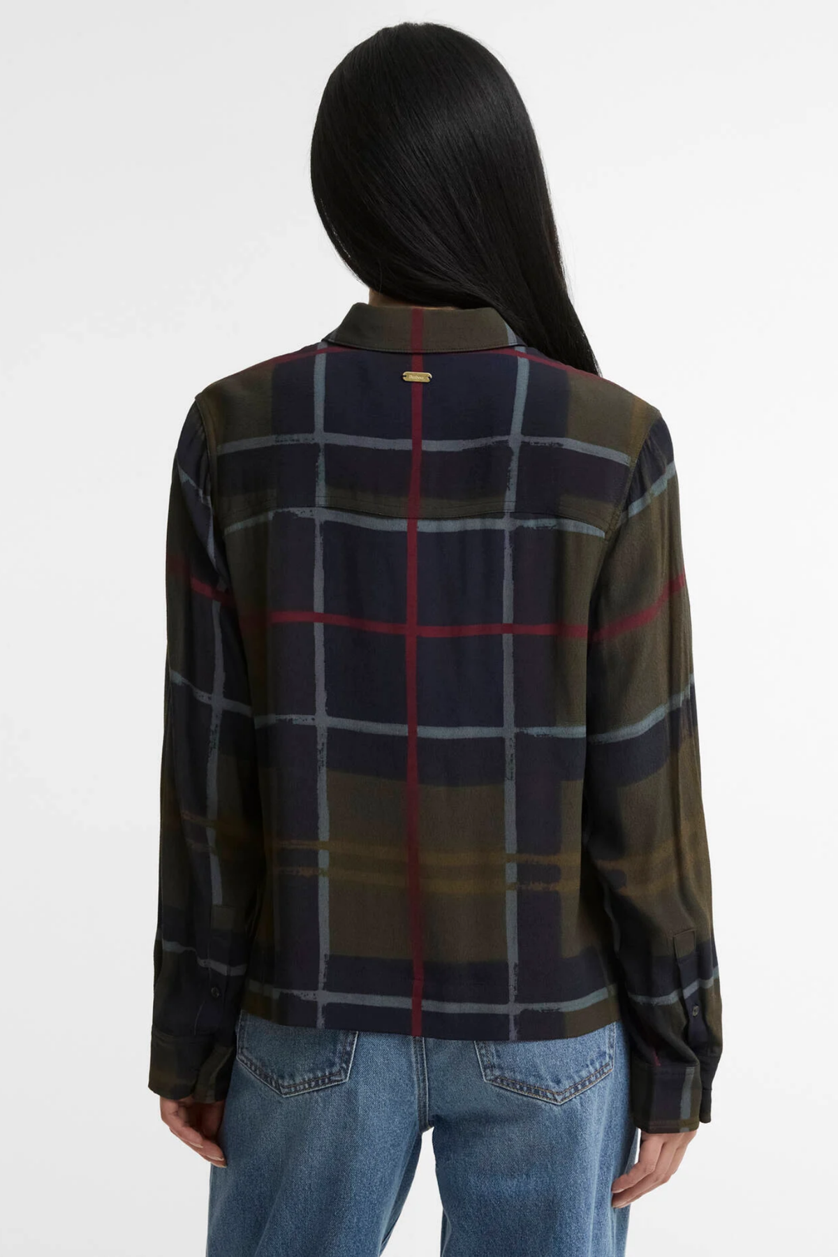 Barbour Kirklees Relaxed Shirt Shadow Classic Tartan LSH1769TN43