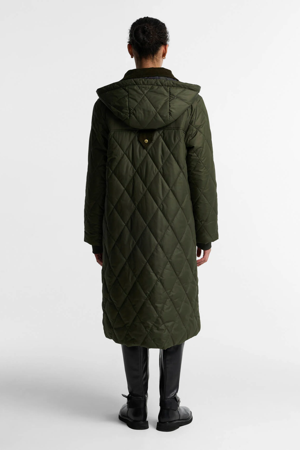 Barbour Rudson Quilted Jacket Olive/Shadow Classic LQU1928