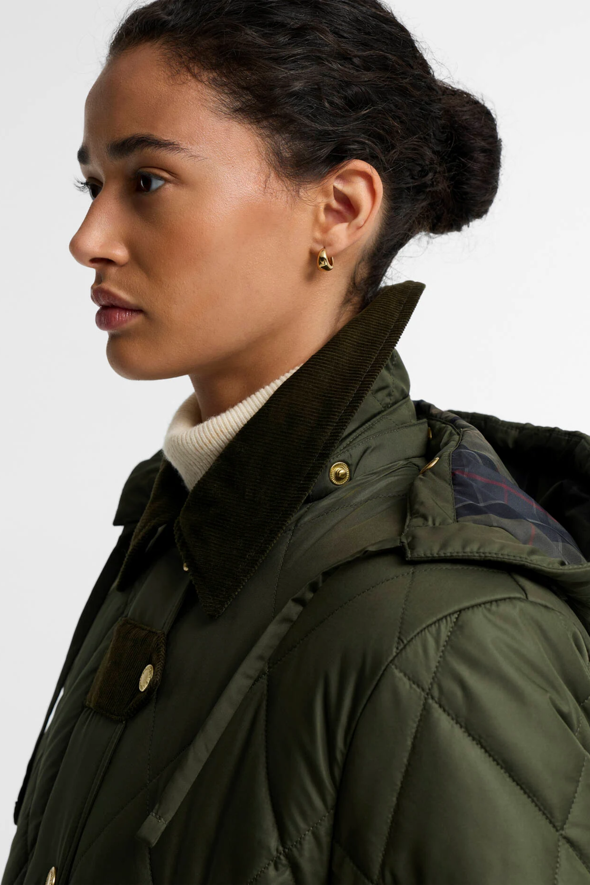 Barbour Rudson Quilted Jacket Olive/Shadow Classic LQU1928