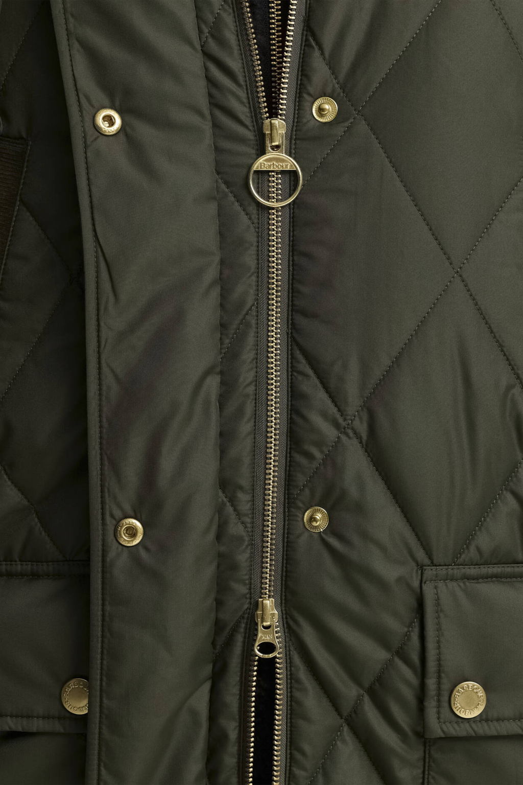 Barbour Rudson Quilted Jacket Olive/Shadow Classic LQU1928