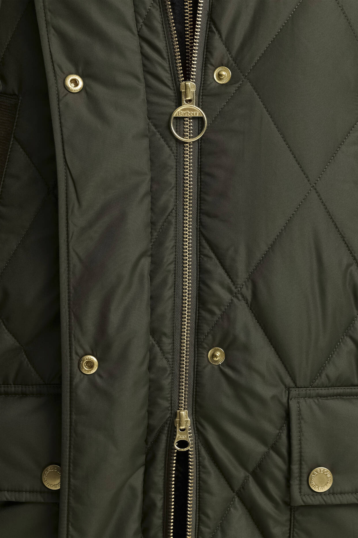 Barbour Rudson Quilted Jacket Olive/Shadow Classic LQU1928