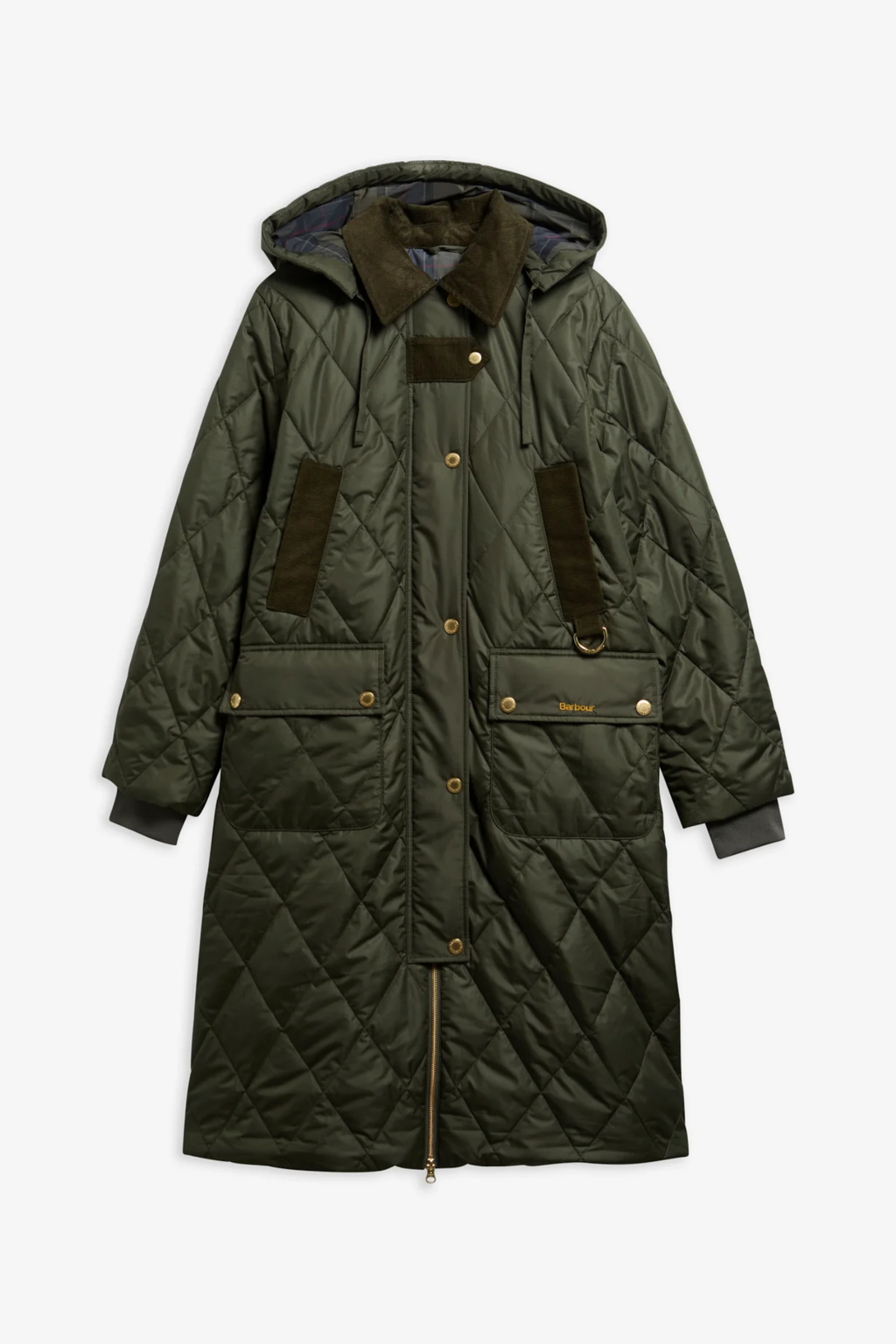 Barbour Rudson Quilted Jacket Olive/Shadow Classic LQU1928