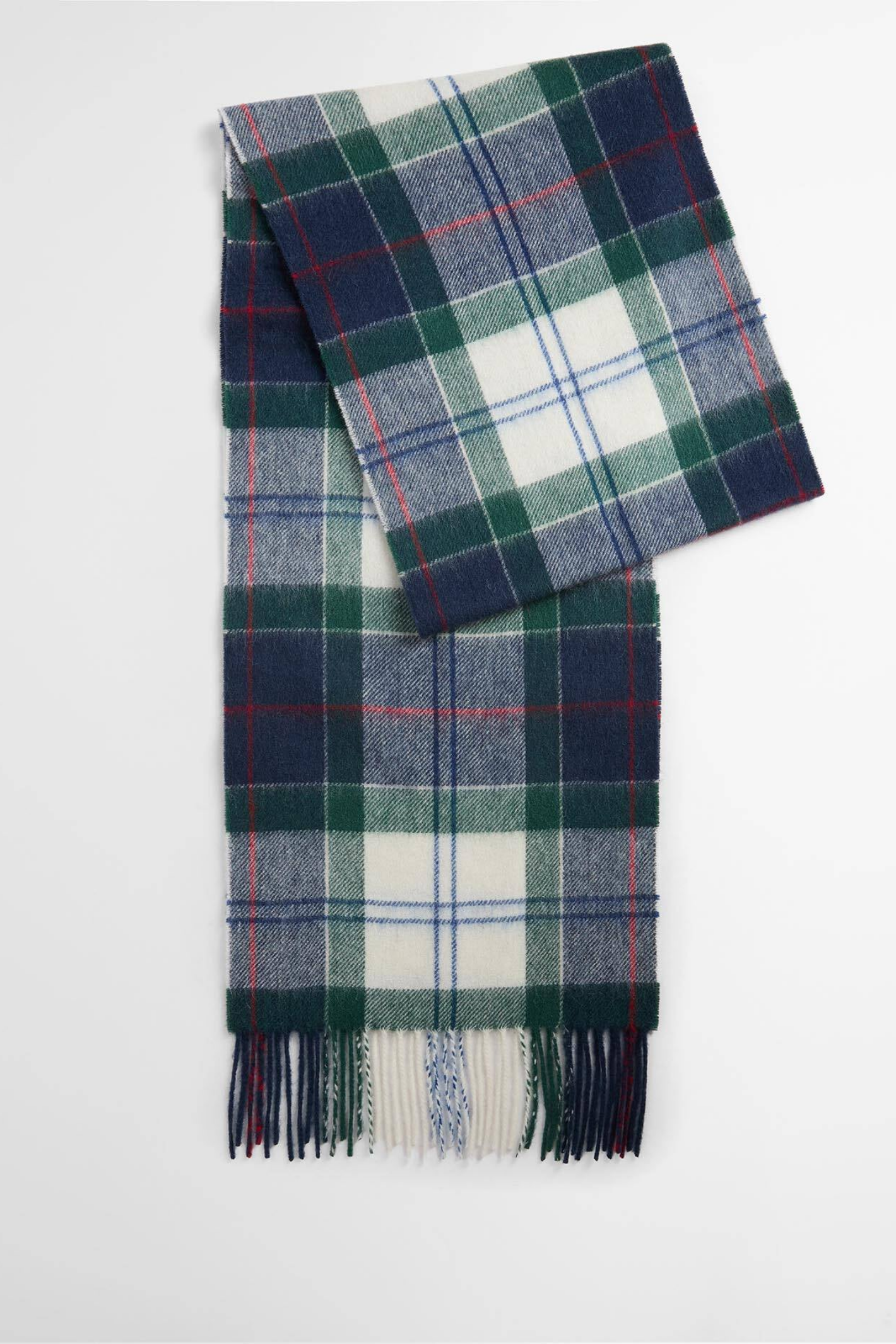 Barbour Tartan Scarf Lt Evergreen Tartan LSC0129