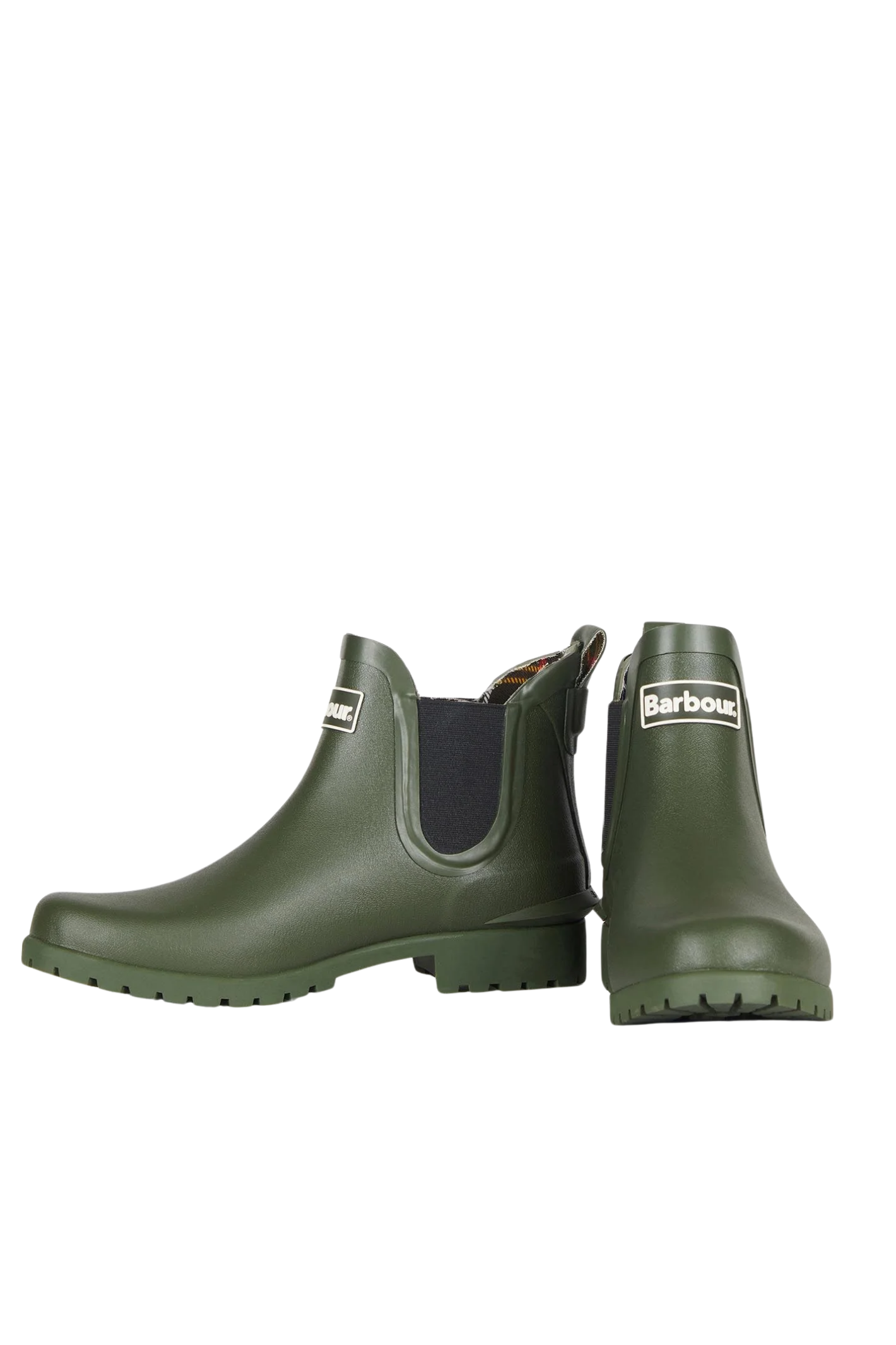 Barbour Wilton Chelsea Welly Olive LRF0066