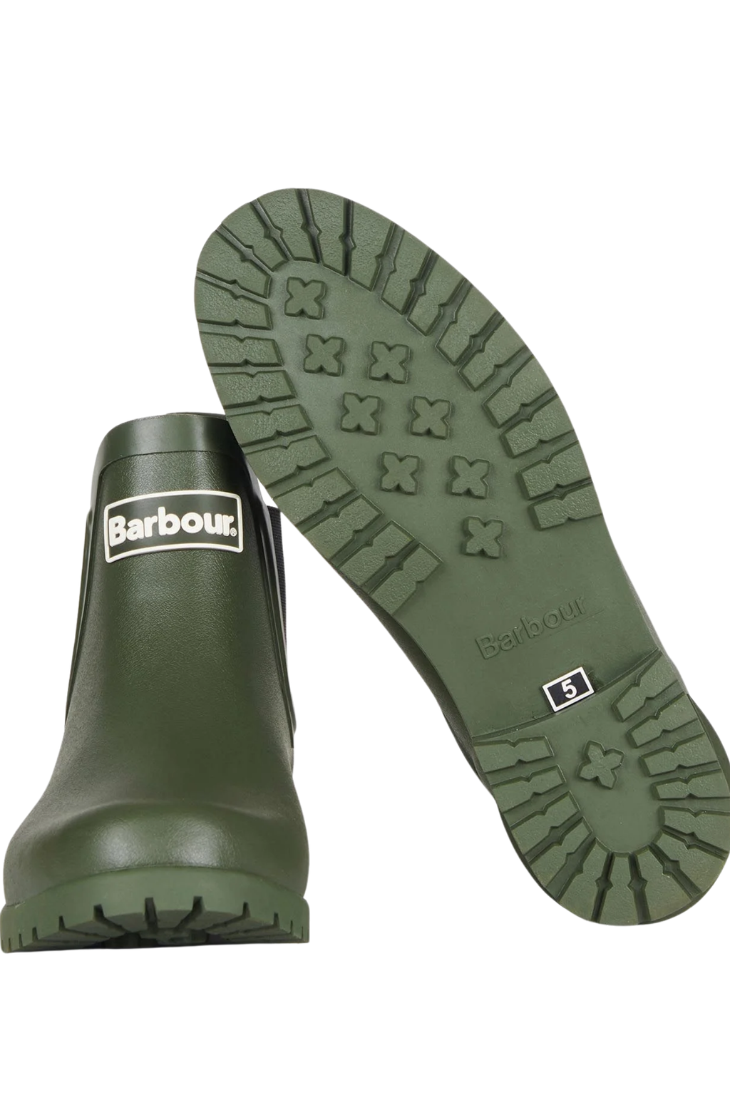 Barbour Wilton Chelsea Welly Olive LRF0066