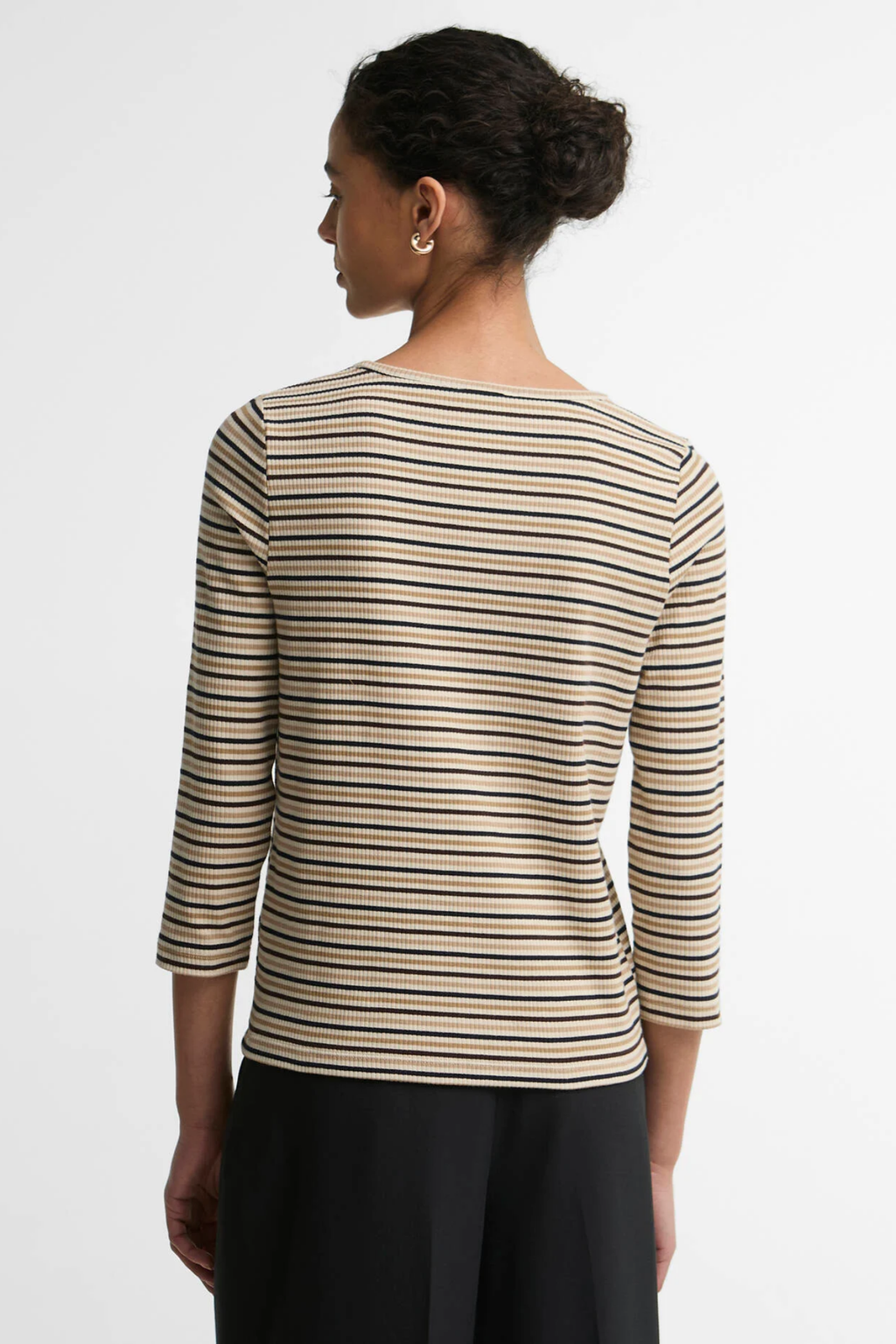 Barbour Wynn Striped Top Birchwood Stripe LML0937