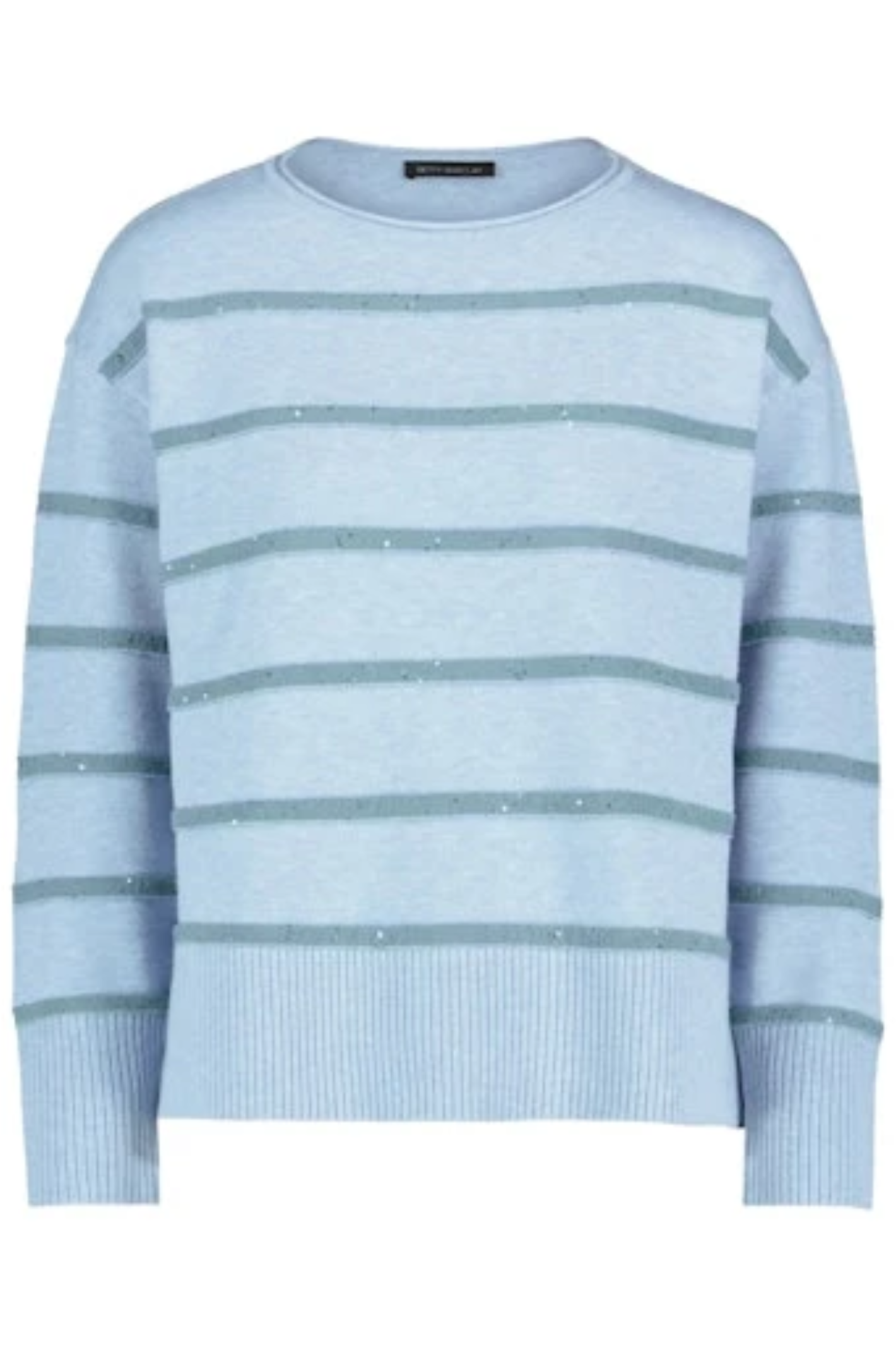 Betty Barclay 5494/2033 Knitted Jumper with Sequin Detailing Blue