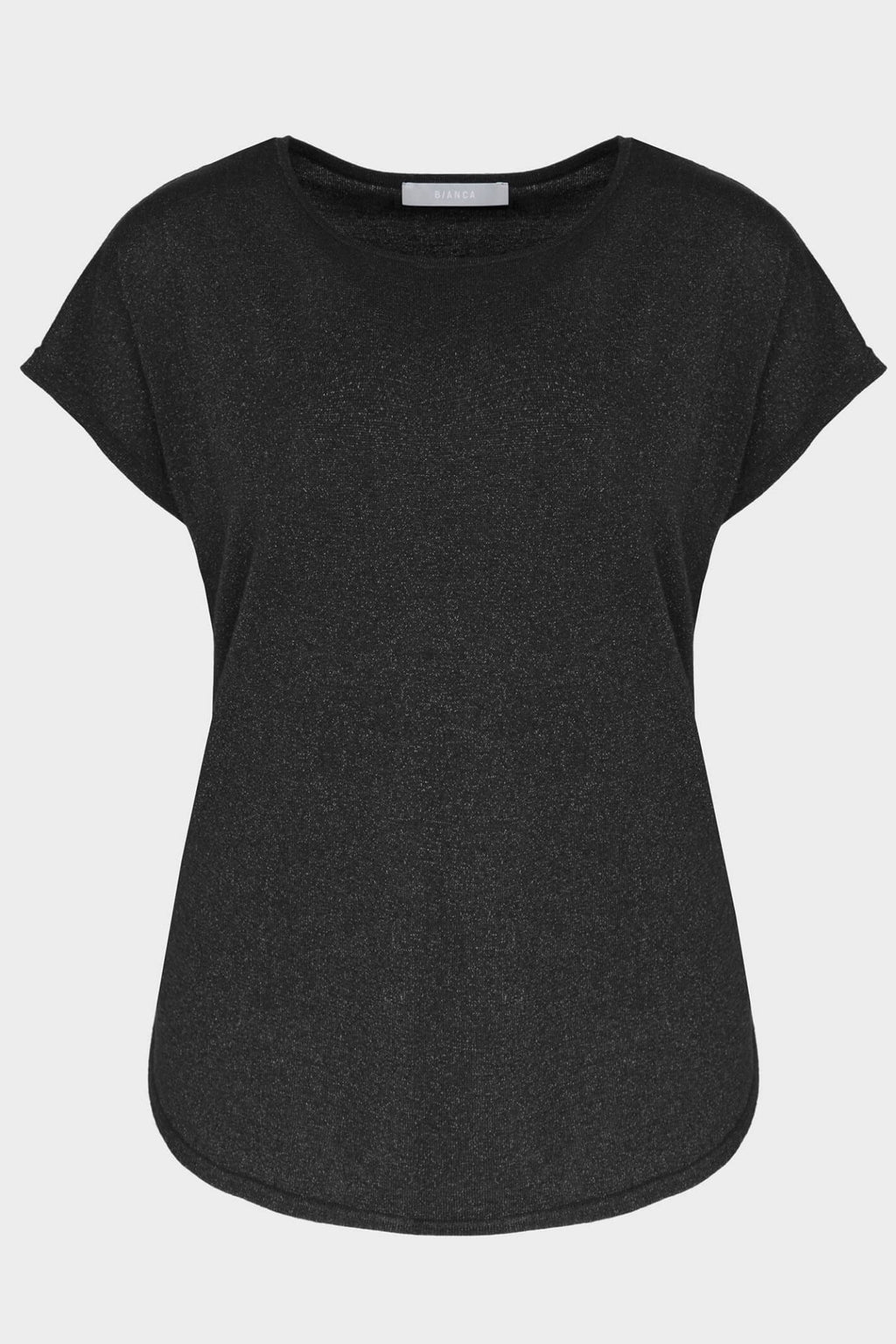 Bianca 28015 Black Sparkle Top - Dotique