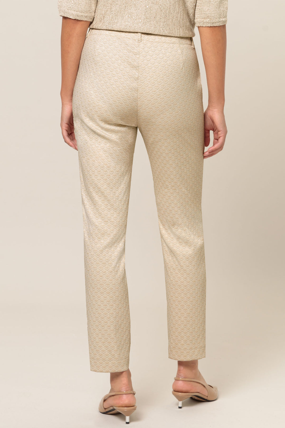 Bianca 40001 Beige Mix (199) Denver Trousers - Dotique