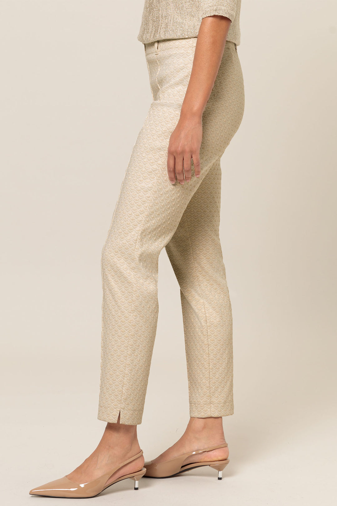 Bianca 40001 Beige Mix (199) Denver Trousers - Dotique