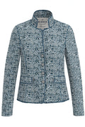Bianca 44102 Blue Mix Joalina Blazer Jacket - Dotique