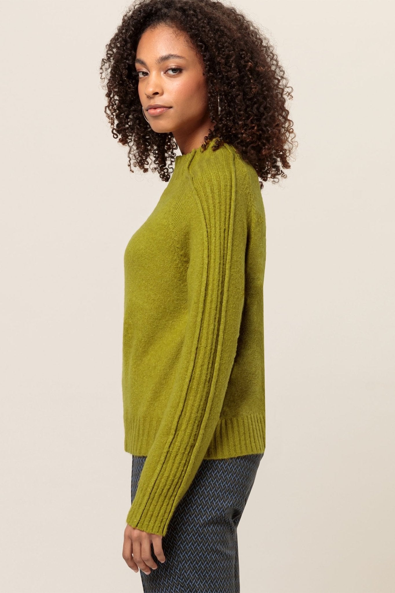 Bianca 48029 Spinach Green Daris Jumper - Dotique
