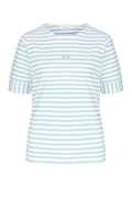 Bianca 6026 Dinia T-Shirt Lake Blue Stripe | Dotique