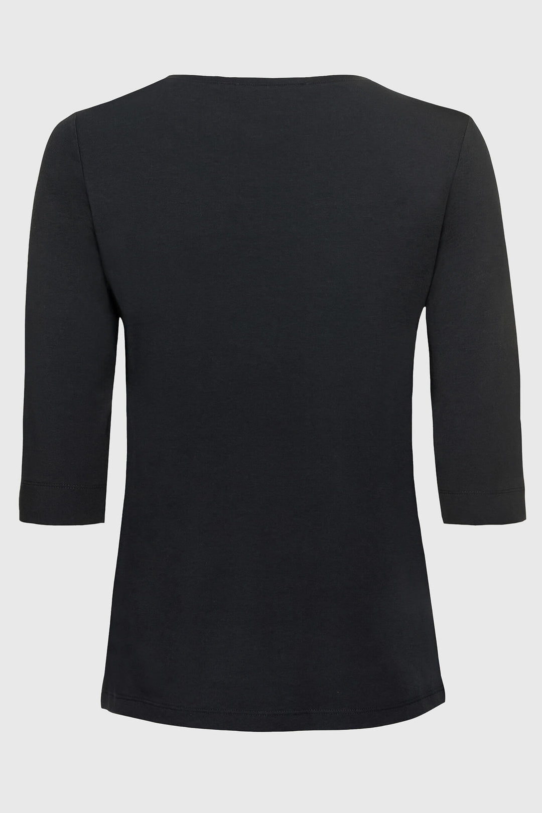 Bianca 6235 Diella Black Three-Quarter Sleeve T-Shirt - Dotique