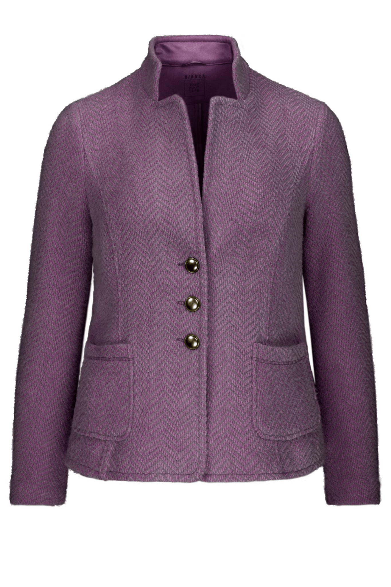 Bianca 64019 Mulberry Joalina Jacket - Dotique - Bianca