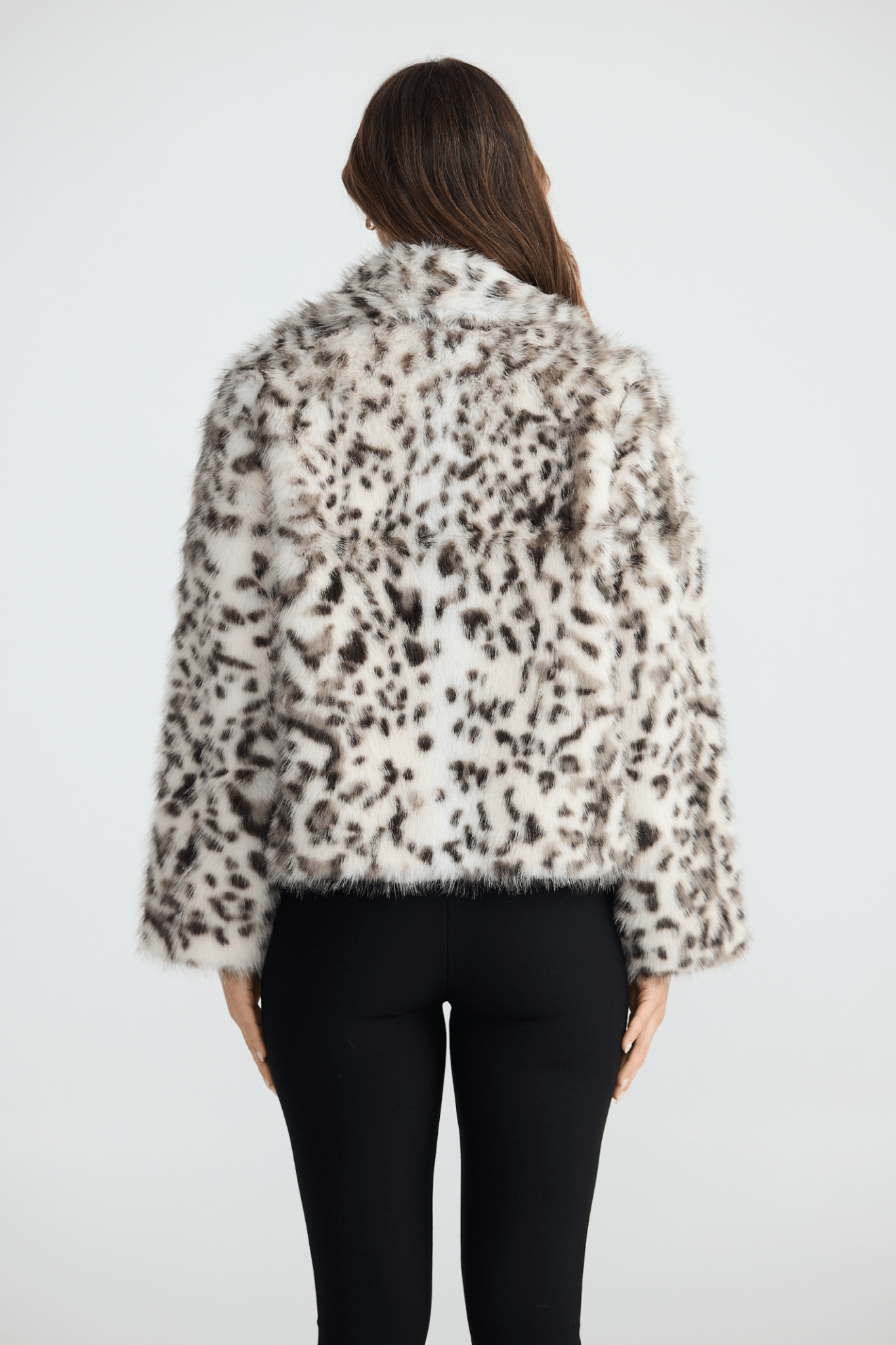 Brave + True BT25001 Bertoli Jacket – Grey Leopard. Shop now at Dotique
