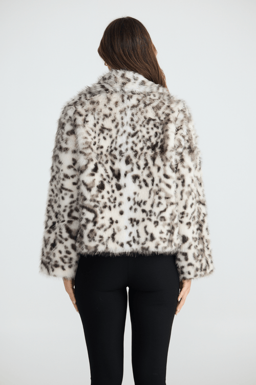 Brave + True BT25001 Bertoli Jacket – Grey Leopard. Shop now at Dotique