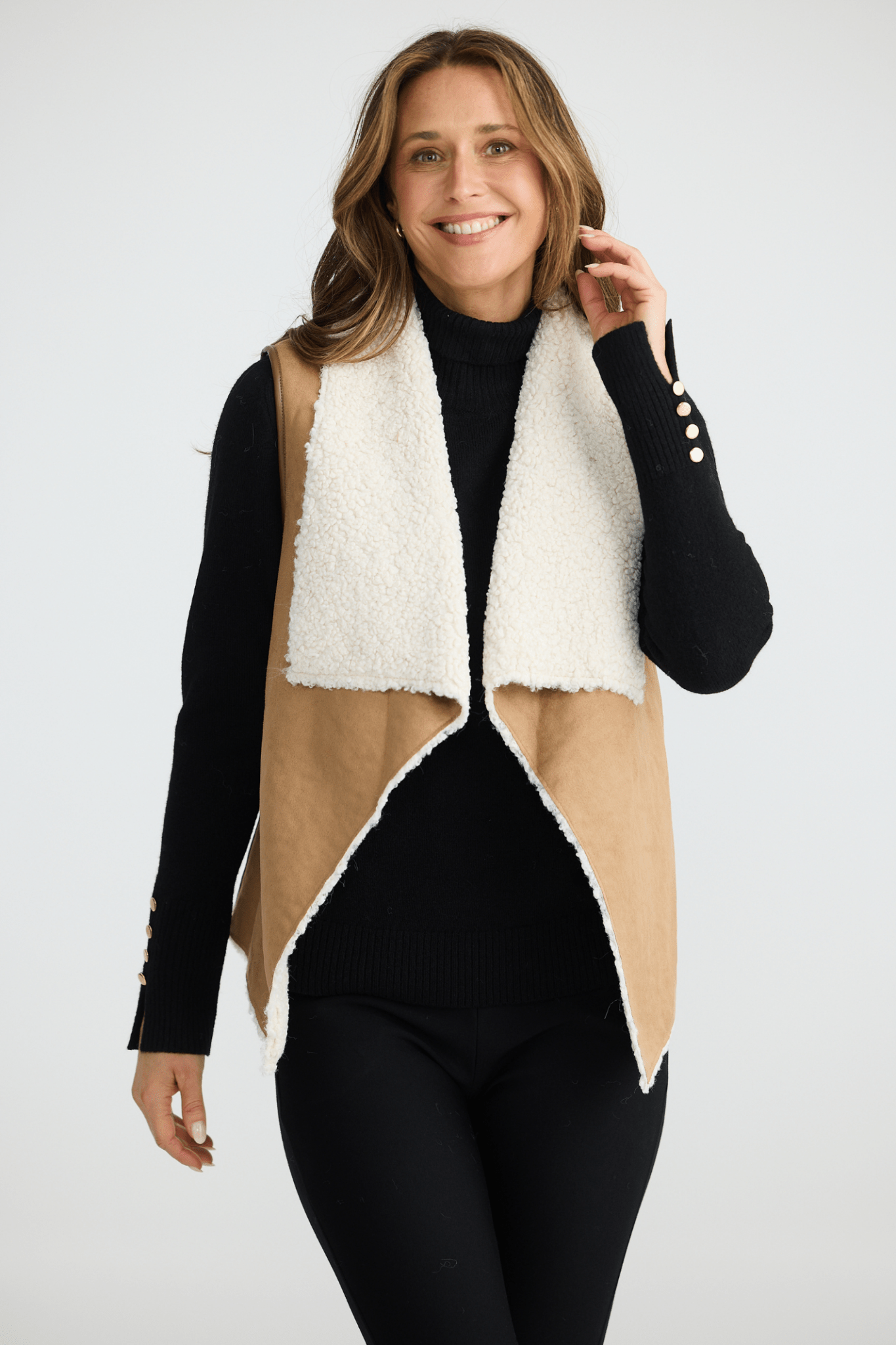 Brave + True BT25120 Dylan Jacket – Tan. Shop now at Dotique Witney