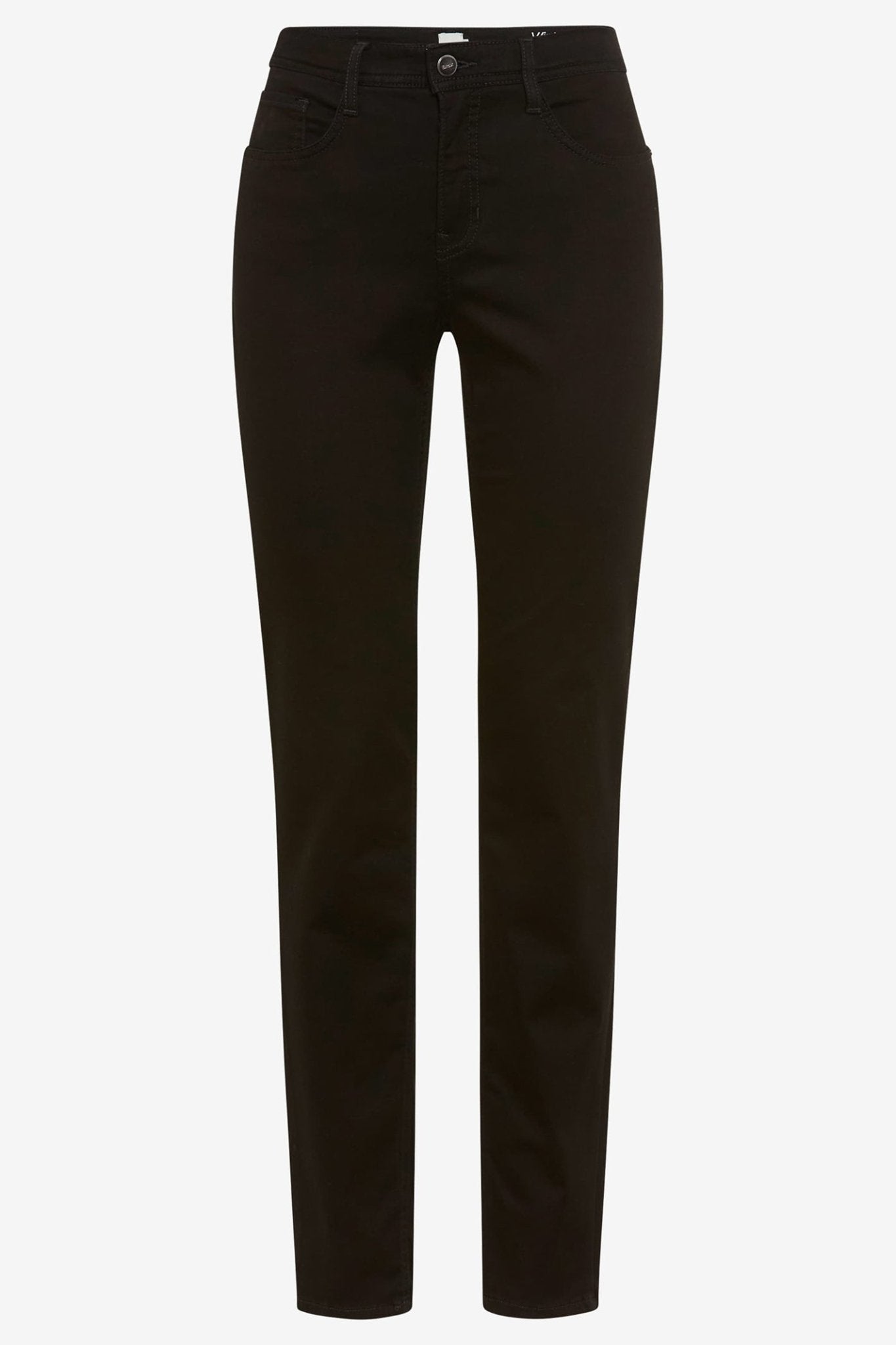 Brax 71 - 1707 02 Mary Five - Pocket Straight Leg Jeans Black Regular Fit - Dotique - Brax